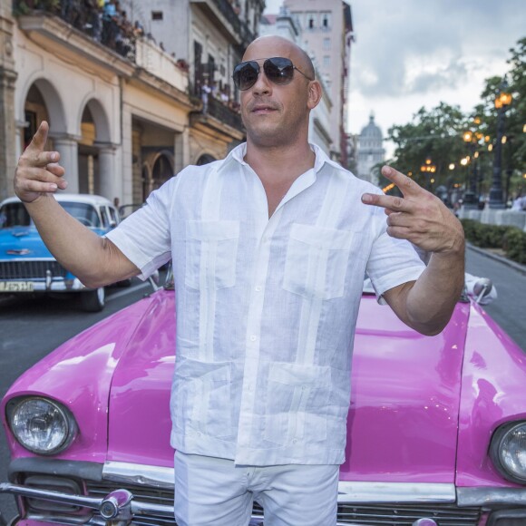 Vin Diesel à La Havane à Cuba, le 3 mai 2016. © Olivier Borde/Bestimage