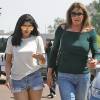 Kylie Jenner et son père Caitlyn Jenner à la sortie du Counrty Martin à Malibu, le 3 juin 2016.