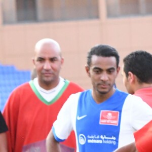 Sonny Anderson au "Charity Football Game 2016" au festival Marrakech du Rire. Le match de foot réunis des célébrités au Grand Stade de Marrakech et les bénéfices sont reversés aux associations marocaines d'aide à l'enfance. Marrakech, le 5 juin 2016. © Bellack Rachid/Bestimage