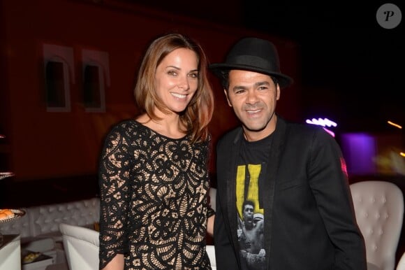 Exclusif - Jamel Debbouze et sa femme Melissa Theuriau au cocktail "Aftershow" dans le cadre du festival Marrakech du Rire 2016. Marrakech, le 4 juin 2016. © Bellack Rachid/Bestimage