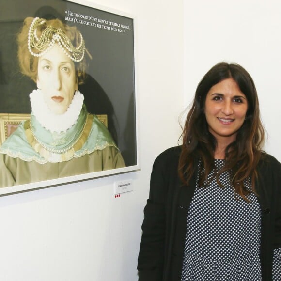 Géraldine Nakache à l'exposition "55 Politiques" à l'Espace Dupin à Paris. L'exposition met à l'honneur 55 femmes engagées en politique de -51 avant J.C jusqu'à aujourd'hui. Paris le 9 juin 2016. © Marc Ausset-Lacroix/Bestimage