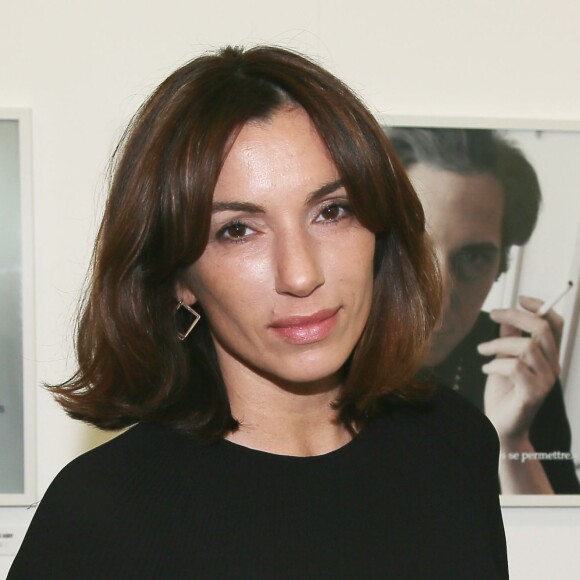 Aure Atika à l'exposition "55 Politiques" à l'Espace Dupin à Paris. L'exposition met à l'honneur 55 femmes engagées en politique de -51 avant J.C jusqu'à aujourd'hui. Paris le 9 juin 2016. © Marc Ausset-Lacroix/Bestimage