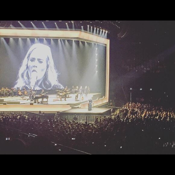 Adele en concert à Paris le 9 juin 2016