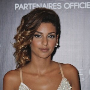 Exclusif - La chanteuse Tal pose en robe Dior - 7ème édition du défilé "Casa Fashion show" au Sofitel Casablanca Tour Blanche à Casablanca au Maroc le 10 octobre 2015.
