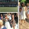 Malia Obama lors de sa remise de diplôme. Un moment immortalisé par un anonyme à la Sidwell Friends School, le 10 juin 2016. Photo postée sur Facebook.