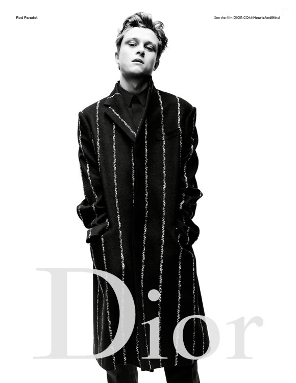 Rod Paradot - Campagne Dior Homme automne-hiver 2016-2017. Photo par Willy Vanderperre.