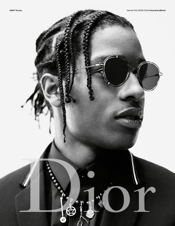 A$AP Rocky - Campagne Dior Homme automne-hiver 2016-2017. Photo par Willy Vanderperre.
