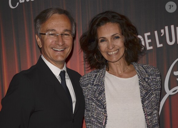 Laurent Petitguillaume et Adeline Blondieau - 53e Gala de l'union des artistes au Cirque d'Hiver Bouglione à Paris le 13 juin 2016. © Coadic Guirec / Bestimage