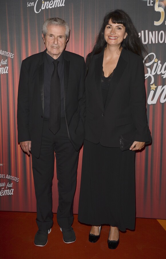 Claude Lelouch et sa compagne Valérie Perrin - 53e Gala de l'union des artistes au Cirque d'Hiver Bouglione à Paris le 13 juin 2016. © Coadic Guirec / Bestimage