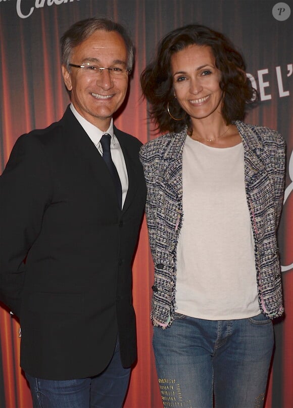 Laurent Petitguillaume et Adeline Blondieau - 53e Gala de l'union des artistes au Cirque d'Hiver Bouglione à Paris le 13 juin 2016. © Coadic Guirec / Bestimage