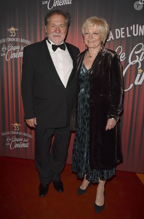 Pierre Santini et sa femme Lysiane - 53e Gala de l'union des artistes au Cirque d'Hiver Bouglione à Paris le 13 juin 2016. © Coadic Guirec / Bestimage