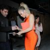 Khloé Kardashian quitte le bar The Nice Guy à Beverly Hills. Le 14 juin 2016.