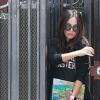 Exclusif - Megan Fox, enceinte, visite une amie à Los Angeles, le 14 juin 2016.