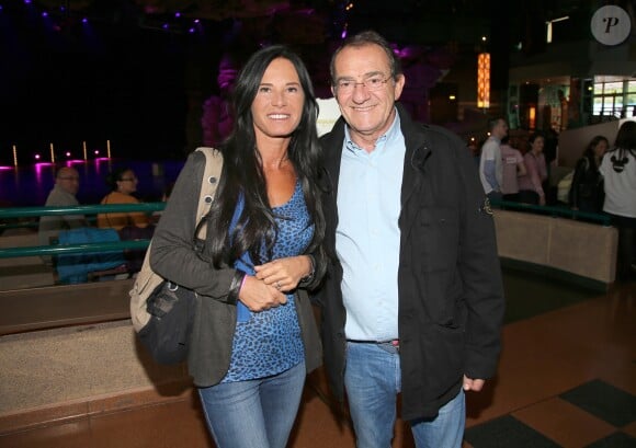 Exclusif - Jean-Pierre Pernaut et sa femme Nathalie Marquay-Pernaut au concert des 10 ans de l'association "Tout le monde contre le cancer" à Disneyland Paris. Marne-la-Vallée, le 12 juin 2016. © Ausset Lacroix-Gorassini/Bestimage