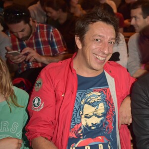 Exclusif - Pascal Soetens (Pascal, le grand frère) et Benoit Chaigneau au concert des 10 ans de l'association "Tout le monde contre le cancer" à Disneyland Paris. Marne-la-Vallée, le 12 juin 2016. © Ausset Lacroix-Gorassini/Bestimage