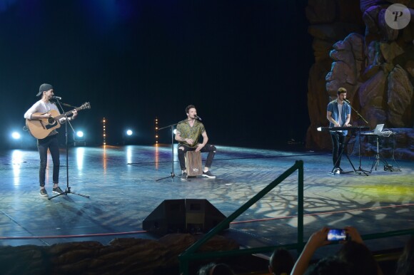 Exclusif - Arcadian (The Voice 5) au concert des 10 ans de l'association "Tout le monde contre le cancer" à Disneyland Paris. Marne-la-Vallée, le 12 juin 2016. © Ausset Lacroix-Gorassini/Bestimage