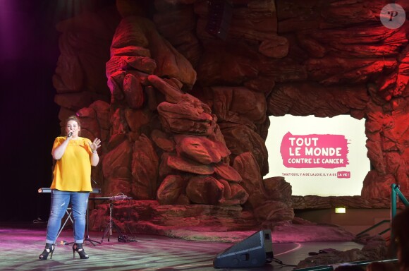 Exclusif - Ana Ka (The Voice 5) au concert des 10 ans de l'association "Tout le monde contre le cancer" à Disneyland Paris. Marne-la-Vallée, le 12 juin 2016. © Ausset Lacroix-Gorassini/Bestimage