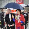 Le roi Carl XVI Gustaf de Suède et la reine Silvia le 16 juin 2016 à la Maison des concerts de Stockholm pour la cérémonie du Polar Music Prize, qui a consacré Cecilia Bartoli (catégorie musicien classique) et Max Martin (catégorie musicien contemporain).