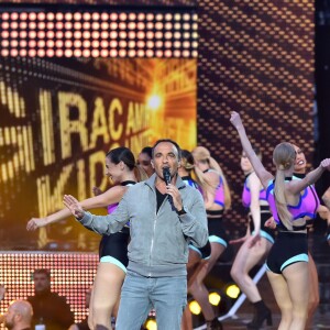 Exclusif - Nikos Aliagas lors de l'émission de télévision pour TF1 "La Chanson de l'Année 2016" à Nîmes le 17 juin 2016. © Bruno Bebert / Bestimage