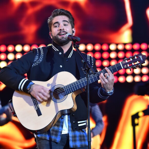 Exclusif - Kendji Girac lors de l'émission de télévision pour TF1 "La Chanson de l'Année 2016" à Nîmes le 17 juin 2016. © Bruno Bebert / Bestimage