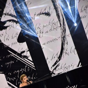 Exclusif - Louane Emera lors de l'émission de télévision pour TF1 "La Chanson de l'Année 2016" à Nîmes le 17 juin 2016. © Bruno Bebert / Bestimage