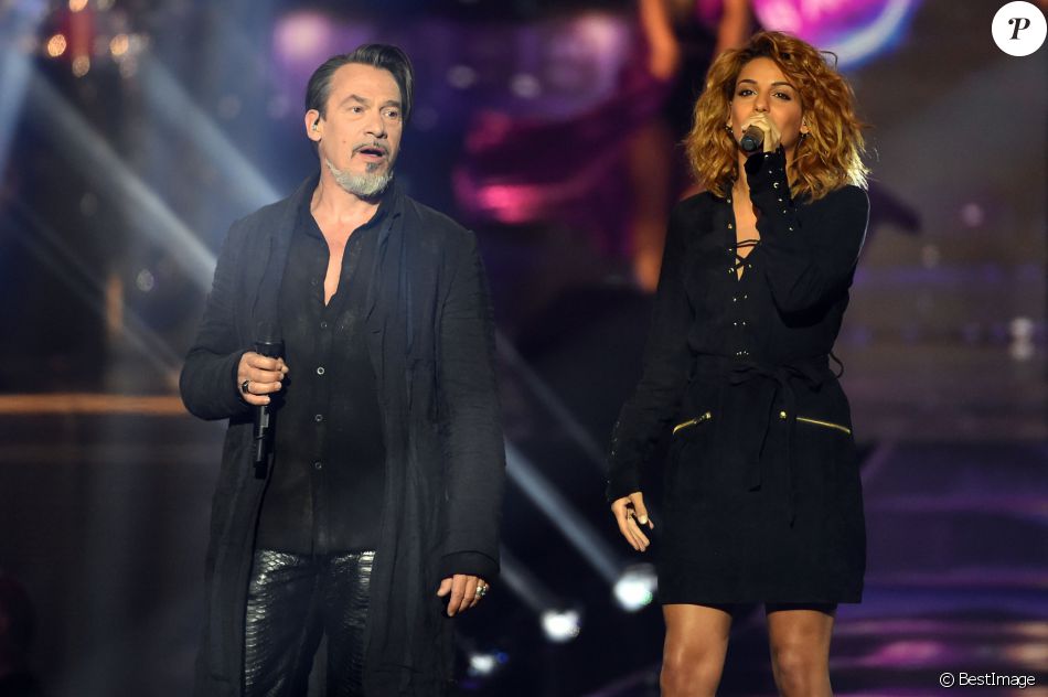 Exclusif Florent Pagny Et Tal Lors De L Emission De Television Pour Tf1 La Chanson De L Annee 2016 A Nimes Le 17 Juin 2016 C Bruno Bebert Bestimage Purepeople