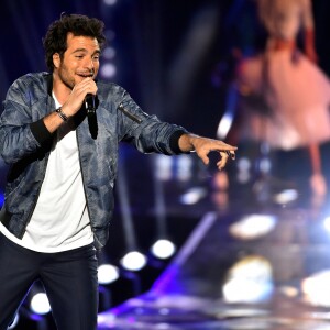 Exclusif - Amir lors de l'émission de télévision pour TF1 "La Chanson de l'Année 2016" à Nîmes le 17 juin 2016. © Bruno Bebert / Bestimage