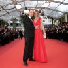 Rocco Siffredi et sa femme Rosa Caracciolo (Rozsa Tassi) - Montée des marches du film "Money Monster" lors du 69ème Festival International du Film de Cannes. Le 12 mai 2016. © Borde-Jacovides-Moreau/Bestimage