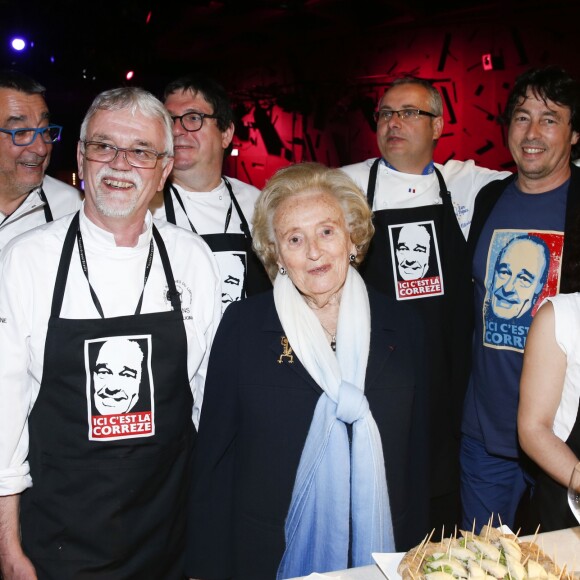 Bernadette Chirac - Inauguration de l'exposition "Jacques Chirac ou le dialogue des cultures" au musée du quai Branly à Paris, le 20 juin 2016. © Olivier Borde/Bestimage