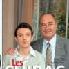 Jacques Chirac et son petit fils Martin en couverture de TV Magazine, parution le 29 novembre 2009.