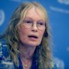 Mia Farrow est intervenue aux Nations Unies pour une nouvelle mission de paix en Centrafrique à New York le 21 juillet 2014