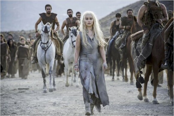 Emilia Clarke dans la série Game of Thrones