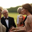 Le prince William, duc de Cambridge et Catherine Kate Middleton, la duchesse de Cambridge participent à un dîner de gala de l'association "East Anglia's Children's Hospices'" à King's Lynn le 22 juin 2016.