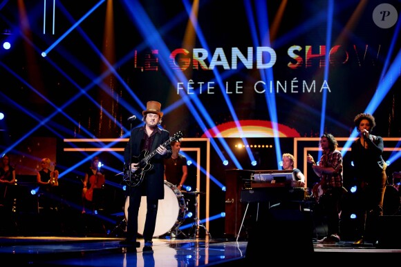 Exclusif - Zucchero - Enregistrement de l'émission le 16 juin 2016 "Le Grand Show fête le Cinéma" à Paris, diffusée le 25 juin en prime time sur France 2.