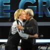 Exclusif - Patricia Kaas et Claude Lelouch - Enregistrement de l'émission le 16 juin 2016 "Le Grand Show fête le Cinéma" à Paris, diffusée le 25 juin en prime time sur France 2.