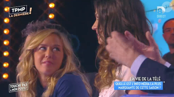 Enora Malagré clashe Nabilla dans "Touche pas à mon poste" sur D8. Le 23 juin 2016.