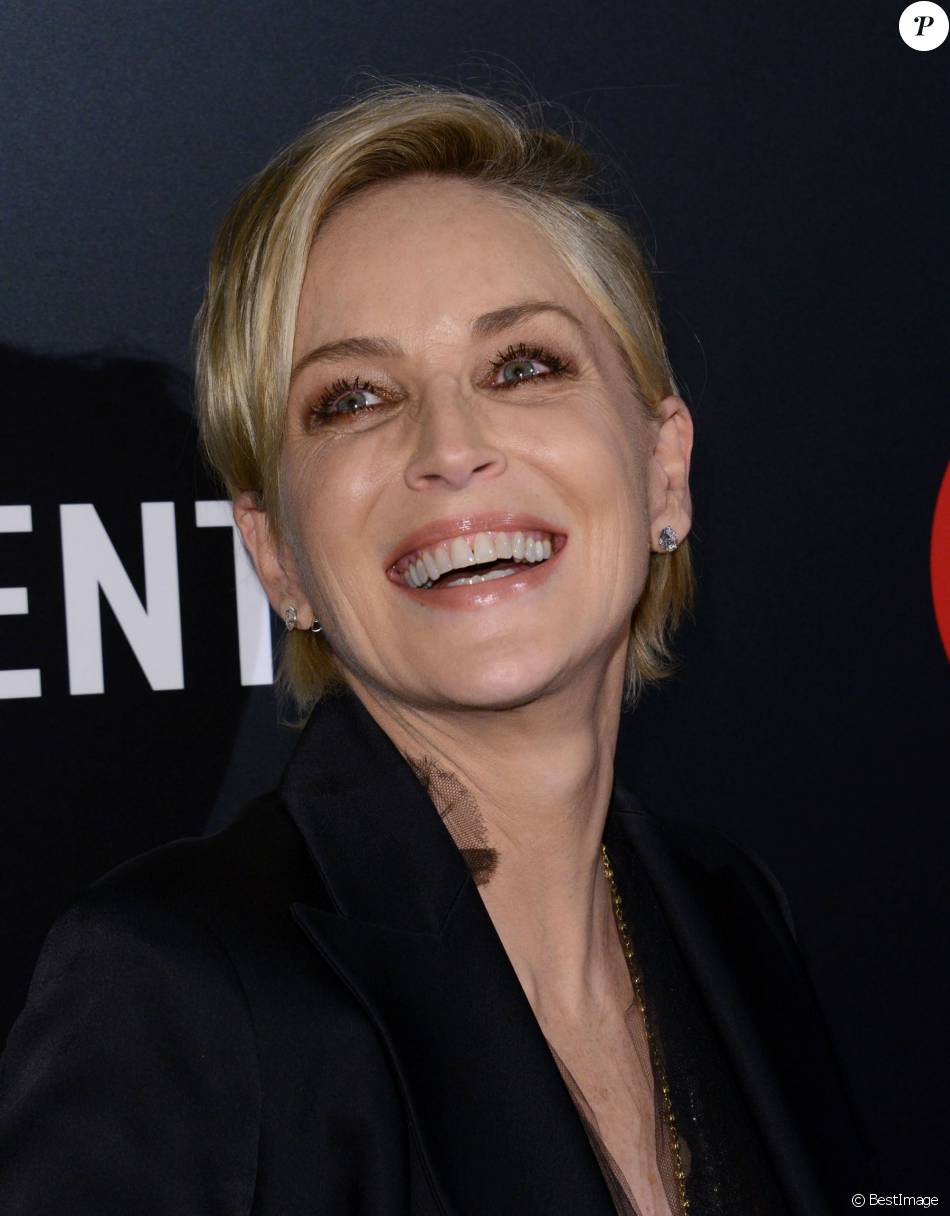 Sharon Stone et son fils Laird Vonne Stone à la première de ‘Agent X' à