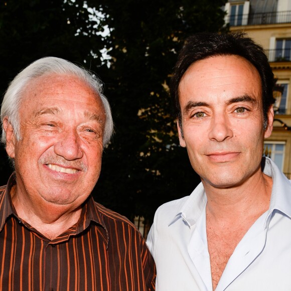 Marcel Campion et Antony Delon à l'inauguration de la fête des Tuileries organisée par Caroline Barclay le 24 juin 2016. © Coadic Guirec / Bestimage
