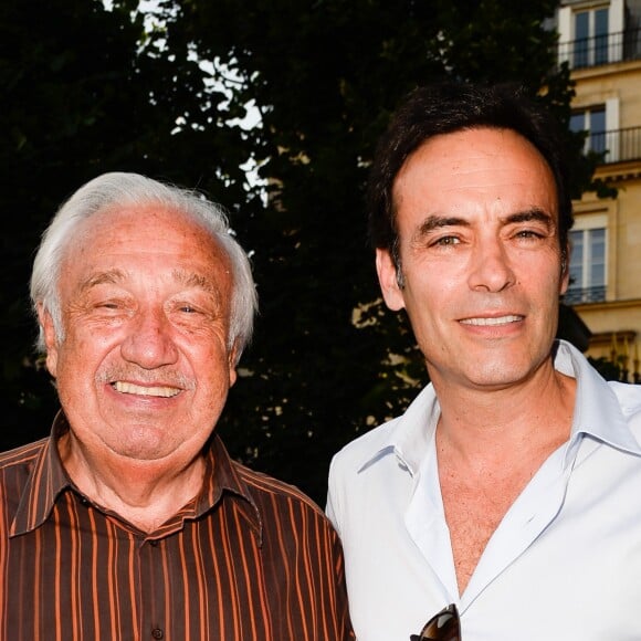 Marcel Campion et Antony Delon à l'inauguration de la fête des Tuileries organisée par Caroline Barclay le 24 juin 2016. © Coadic Guirec / Bestimage