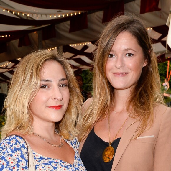 Marilou Berry et Lauren, la fille de Lolita Lempicka à l'inauguration de la fête des Tuileries organisée par Caroline Barclay le 24 juin 2016. © Coadic Guirec / Bestimage