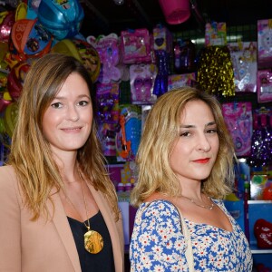 Marilou Berry et Lauren, la fille de Lolita Lempicka à l'inauguration de la fête des Tuileries organisée par Caroline Barclay le 24 juin 2016. © Coadic Guirec / Bestimage