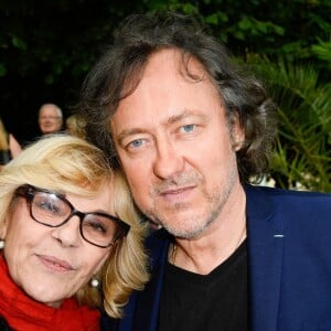 Nicoletta et son mari Jean-Christophe Molinier à l'inauguration de la fête des Tuileries organisée par Caroline Barclay le 24 juin 2016. © Coadic Guirec / Bestimage