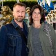 Alexandre Brasseur et sa femme Juliette à l'inauguration de la fête des Tuileries organisée par Caroline Barclay le 24 juin 2016. © Coadic Guirec / Bestimage