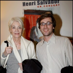 Thomas Dutronc et sa mère Françoise Hardy - "Henri Salvadore tire sa révérence" et fait ses adieux à la scène. Au Palais des Congrès de Paris en 2007.