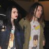 Frances Bean Cobain et Isaiah Silva à l'aéroport de Los Angeles, le 26 janvier 2015