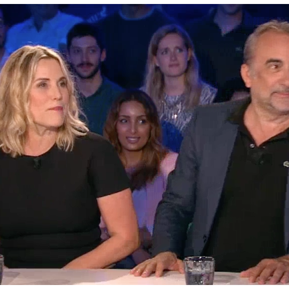 Sophie Favier fait une belle bourde dans "On n'est pas couché" sur France 2. Le 25 juin 2016.