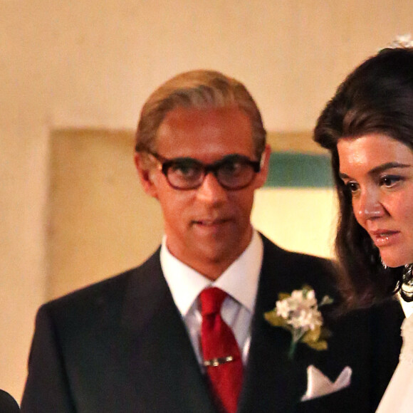 Exclusif - Katie Holmes tourne la scène du mariage de Jackie Kennedy et Aristote Onassis à Toronto le 17 juin 2016. Elle a eu la visite de sa fille Suri.