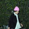 Jack, alias John Christopher Depp III, avec son père Johnny Depp et sa soeur Lily-Rose sortant du restaurant Ago à Los Angeles le 29 juin 2016