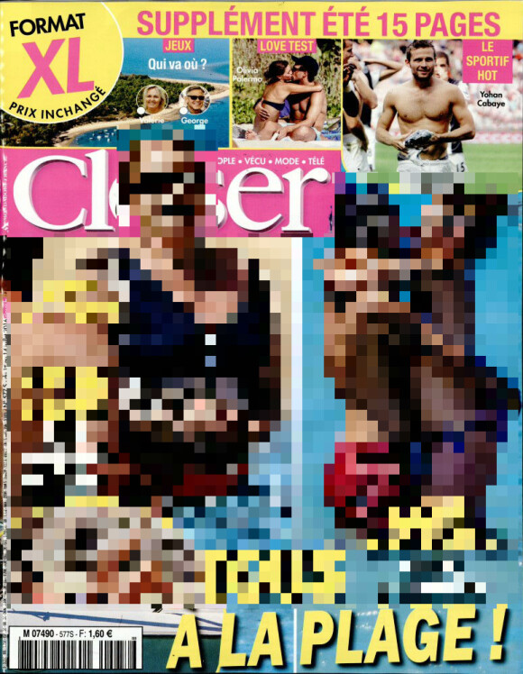 Magazine Closer en kiosques le 1er juillet 2016.