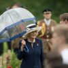 Camilla Parker Bowles, duchesse de Cornouailles - Commémorations du centenaire de la Bataille de la Somme à Thiepval, bataille qui fût la plus meurtrière de la Première Guerre Mondiale. Le 1er juillet 2016